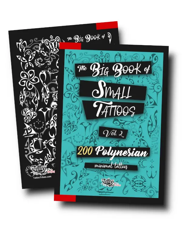 Volume 2: Polynesian Minimalist Tattoo Book Cover